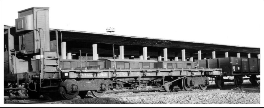 Carro FS tipo Poz del Museo del treno di Montesilvano.