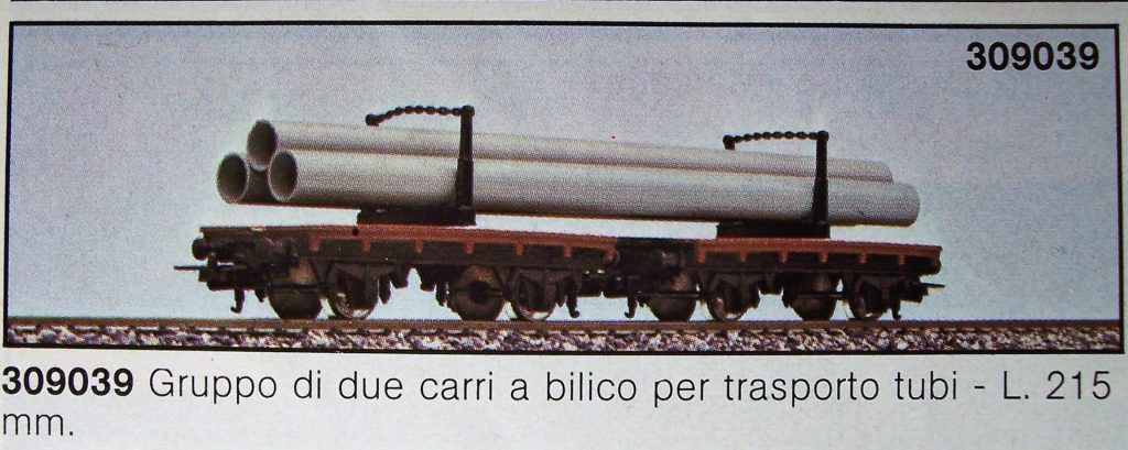 Carri con bilico nel modellismo ferroviario (LIMA).
