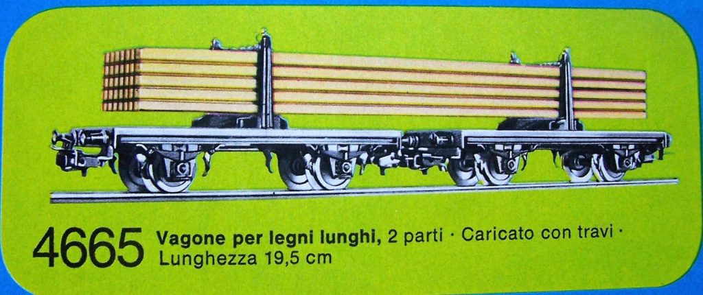 Carri con bilico nel modellismo ferroviario (Märklin).